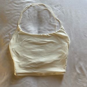White crop top , size small